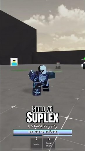 Undyne the Undying moveset yay// #jjs #roblox #jujutsushenanigans #undertale #skillbuilding