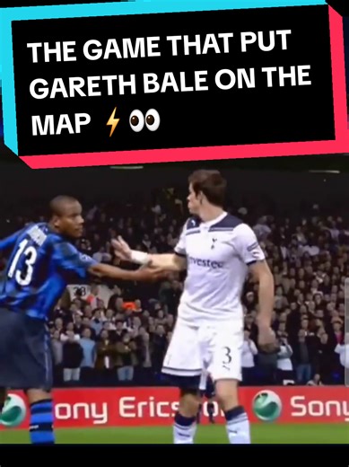 Gareth Bale's Breakthrough Game Against Inter Milan