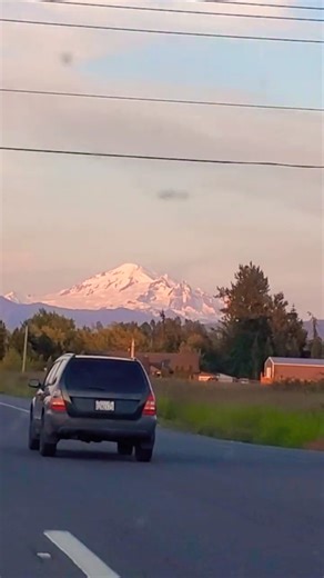 Stunning views of Mt. Baker