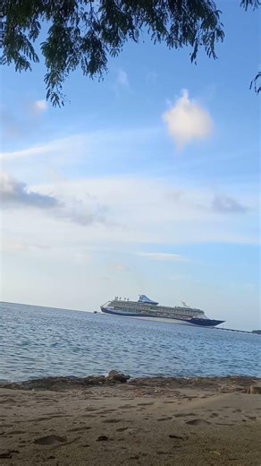 marella discovery leaving st croix with cruise nasty horn part 7