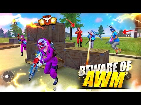 FREEFIRE 🔥Solo vs Squad AWM + Mac10 🤯 19 Kills Total - Garena free fire | PK GAMERS #freefire