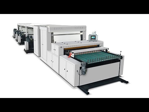 Binbao Machine SCL -1400 MG Paper Roll To Sheet Cutting Slitting Machine With Conveyor Belt In Japan