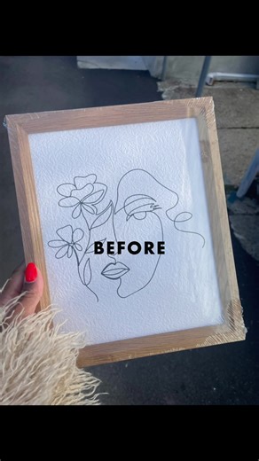 Cute Art Piece Recreation from Dollar Tree Finds