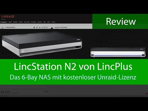 LincStation N2 - Review des 6 BAY NAS von LincPlus - Gratis Unraid Lizenz - RGB-Einstellungen