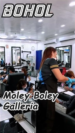 Inside Moley Boley Galleria – Stylish Haircuts and Cool Vibes in Bohol