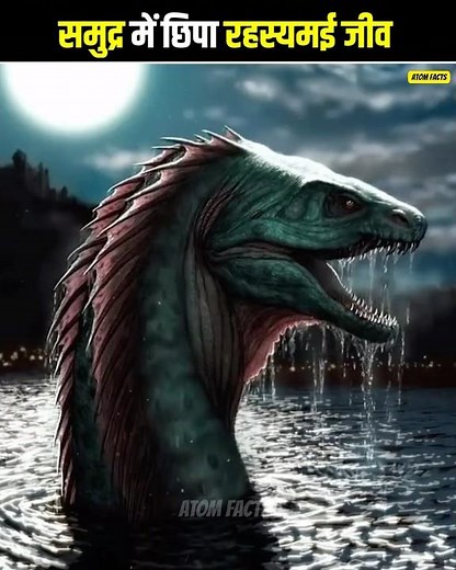 🤯 इस नदी में रहता है एक रहस्यमयी जीव 🪼Most mysterious sea animals 😱🤯 @AtomFacts