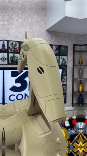 Roger, Roger! B1 Battle Droid reporting for duty. #starwars #battledroid #clonewars #rogerroger