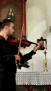 El tango "Por una cabeza", tocado por violin, en la ceremonia de una boda en Tenerife.