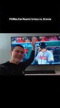 Braves win a wild game to Sweep the Phillies! #mlb #braves #phillies #baseball