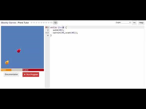 Blockly Games | Pond Tutor | Level 10 - SRPFC