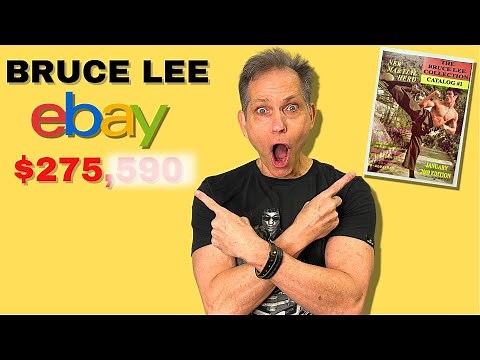 RARE BRUCE LEE COLLECTIBLES ON EBAY!
