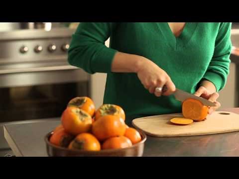 How to cut and store persimmons with Poh Ling Yeow