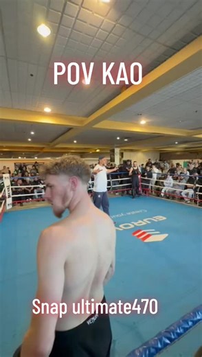 Combat acharné de kickboxing avec Jamel