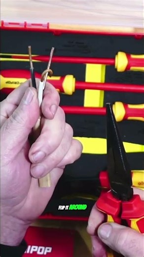 Mastering Electrical Connections: Pro Tips for Looping Wires #shorts