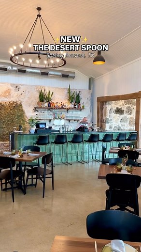 San Antonio, Texas | Amanda on Instagram: "✨NEW✨ @thedesertspoon281, located at the beautiful @spring_creek_gardens, is now open in Spring Branch, TX! It’s the perfect spot for a date night or a weekend breakfast. 🥂 It’s also a great place to grab lunch while shopping for plants and goodies at Spring Creek! 🌷 👨🏻‍🍳 @cheftatuherrera has crafted some fantastic menus featuring fresh, local flavors. We especially loved the Mexican Shakshuka, Caesar Fried Quail,