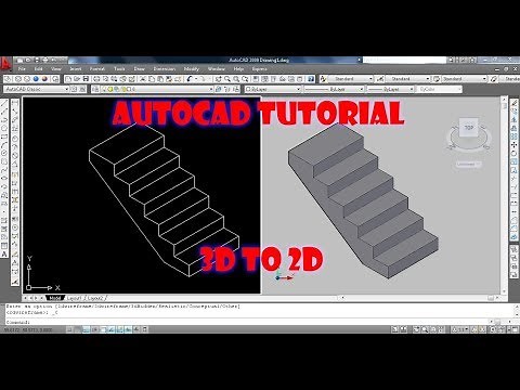 AUTOCAD TUTORIAL: HOW TO CONVERT 3D TO 2D (SOLPROF COMMAND)