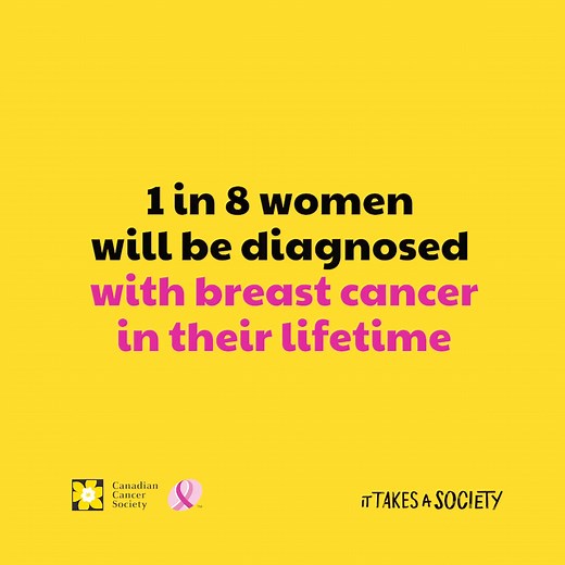 1K reactions · 47 shares | Thinking of making an impact? This Breast Cancer Awareness Month, help fuel research and a compassionate support system. Become a monthly donor. | Canadian Cancer Society | Facebook