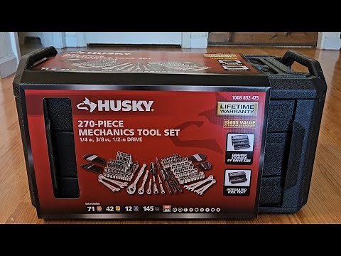 Husky 270-Piece Mechanics Tool Set review