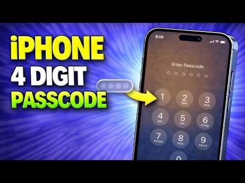 Change iPhone Passcode To 4 Digits - Switch From 6 Digit Passcode Easily