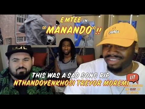 Emtee - Manando ( Official Music Video )( Thatfire Reaction )