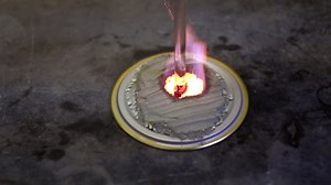 The Fiery Reaction That Creates Iron Sulfide