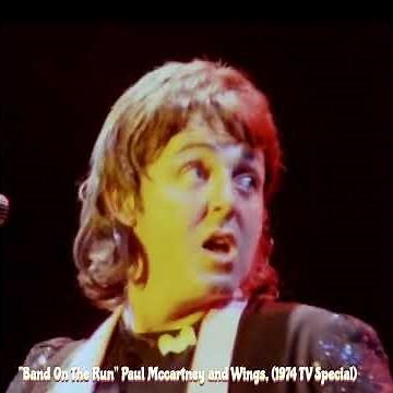 "Band On The Run" - Paul Mccartney and Wings, (1974 TV Special),#fun-music/TV-videos