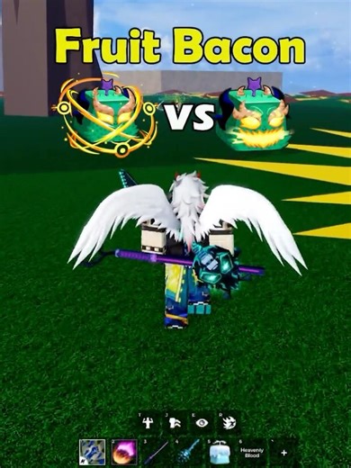 1$ vs $100 Fruit Bacon Solo All Boss #roblox #foxpgaming #bloxfruits #shorts