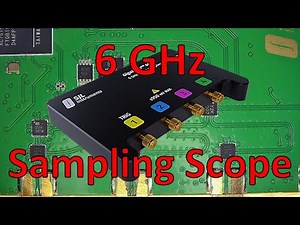 SJL Instruments 6GHz GigaWave Sampling Oscilloscope Review, Teardown & Experiments
