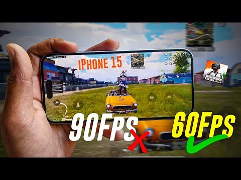 Unlocking the Frame: Why iPhone 15 Misses 90fps BGMI - 90fps vs 60fps iPhone 60fps vs Android 120fps