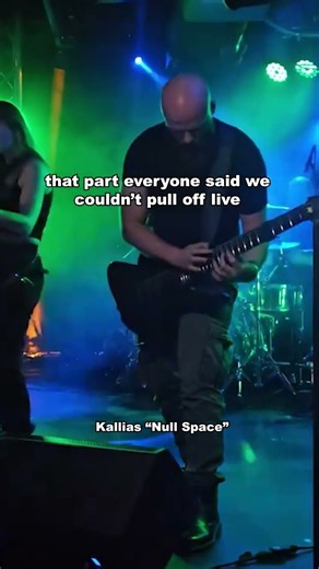 that part everyone said we couldn't pull off live