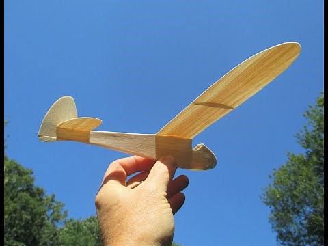 Build and Fly the Jr's Pride. A balsa wood glider for flying fun!