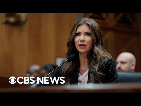 Kristi Noem testifies before Senate Judiciary Committee | full video