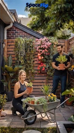 The Ultimate Cozy Backyard Makeover in Minutes😍 #backyardtransformation #cozybackyard