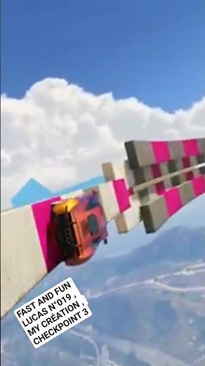 FAST AND FUN LUCAS N°019, MY CREATION, CHECKPOINT 3 #gta5 #gta #levelasian #gtaonline