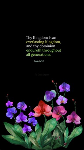 Psalm 145:13 | The Kingdom Of God | Bible Truth | Bible Verse | Holy Scripture #jesus#shorts