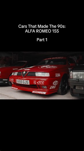 Cars That Made The 90s: The Alfa Romeo 155 ⚡ Stay tuned for part 2 👀 or watch the full video on our Youtube channel: INFLUX #alfaromeo #alfaromeo55 #90scar #motorsport