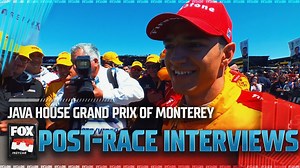 POST-RACE INTERVIEWS: Alex Palou, Colton Herta & more after Java House Grand Prix of Monterey
