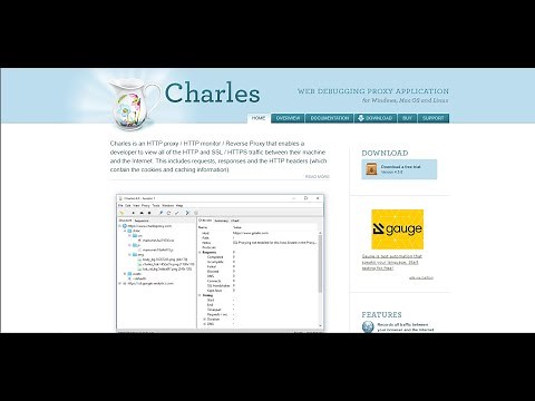 Instalación y configuración de Charles proxy