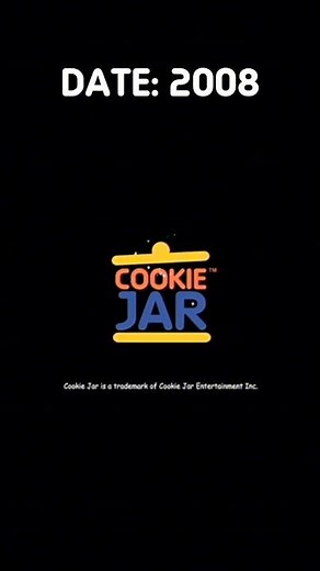 Logo Evolution Of Cookie Jar (31/12/2003 - 15/10/2025) #shorts #logoevolution