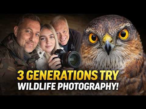 3 Generations Try Wildlife Photography… (Her First Ever Shoot)