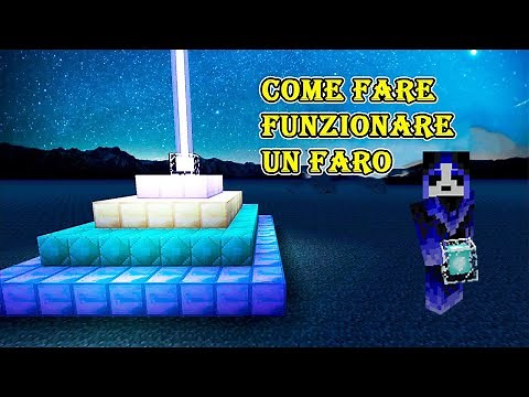Tutorial Minecraft: Come fare funzionare un Faro?