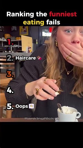 Ranking the funniest eating fails