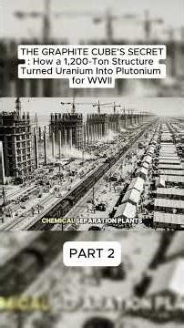 WWII’S HANFORD REACTOR SECRET: How 1,200 Tons of Graphite Made Plutonium #part2
