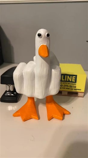 Funniest Middle Finger Duck to bring to the office!! | Oncebegin.1