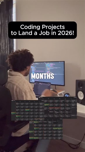 Bashiri | Become a Software Engineer on Instagram: "Comment “PROJECT BASIC” to get my free guide on building better coding projects I built this coding project for 11 hours every day for 3 months 😳Here’s what I learned: 1️⃣ Your project problem matters more than the tech Most people rush into building without validating whether the problem is even worth solving. 2️⃣ Bad projects = bad resumes If you’re struggling to land interviews, it’s usually not the job market. It’s that your projects don’t