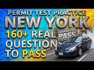 New York Permit Test Practice 2026 | 160+ DMV Questions Live for 5 Hours