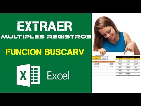 📊 Como extraer múltiples registros de una base de datos en EXCEL con BuscarV ✔️ Fácil