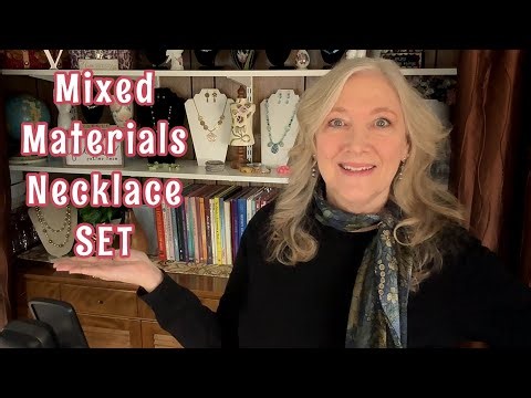 DIY Make UPCYCLED Necklace Earrings Bracelet Set | Jewelry Making Tutorial
