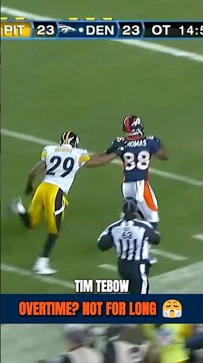 Tebow Hits Demaryius Thomas for 80-Yard Walk-Off TD in OT!