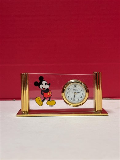 Disney Time Works Mini Mantel Clock - Etsy